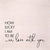 How lucky I am to be in love with you... Wall Art