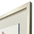 Seahorse Celebration II Silver Shadowbox Wall Art