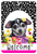 Chihuahua Black - HHS Paw Prints Welcome Indoor/Outdoor Aluminum Sign