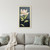 Pink Magnolia Flora I Distressed White Framed Wall Art