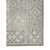 5' X 8' Gray And Ivory Wool Southwestern Hand Hooked Area Rug