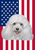 Havanese Cream - Best of Breed American Flags House and Garden Size
