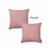 Farmhouse Square and Lumbar Solid Color Throw Pillows Set
