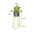 Gold Metal Plant Stand with Flower Pot Holder Corner Shelving Rack Indoor Display