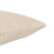 24" Ivory Throw Pillow Cover