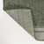 8' Green And Cream Indoor Outdoor Runner Rug