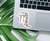 Flowered Scorpio Vinyl Sticker