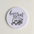 Home Sweet Camper Circle Magnet