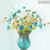 Artificial Silk Flower Fake Rose Bouquet Table Decor