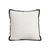 Minimalist Cream Pillowcase with Piping