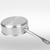 Stainless Steel Saucepan With Lid Induction Cookware With Triple Ply Base