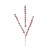 Set of Six 33" Red Artificial