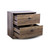 30" Oak Wood Two Drawers Filing Cabinet