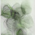 5' X 8' Olive Green And Ivory Abstract Washable Area Rug With UV Protection