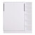 White Wood Full Murphy Bed