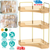 Bathroom Countertop Organizer 3 Tier Corner Makeup Storage 