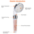 Handheld Shower Head High Pressure Powerful Filter Shower 