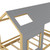 Gray Wood Twin House Bed