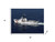 10" Unfinished Wood Hand Painted Model Boat