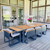 Nine Piece Dining Set with Eight Chairs