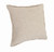Set of Four Cream And Beige Cotton Throw Pillows