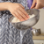 Stainless Steel Perforated Colander Fine Mesh Net Food Strainer Basket with Handle Skimmer Sieve