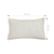 Elegant Cream Lumbar Pillowcase