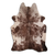 PRINTED HAIR ON COWHIDE PRINTED SALT AND PEPPER