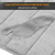 U Shaped Bathroom Rugs Contour Non-slip Toilet Mat