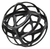 Black Metal Geometric Sphere