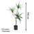 Artificial Indoor Brazlian Iron Tree Fake Plant Decorative  Heads