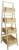 Wood Ladder w/Woven Seagrass Baskets