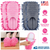 Mop Slippers Unisex Detachable Floor Mopping Shoes