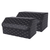 Leather Car Boot Collapsible Foldable Trunk Cargo Organizer Portable Storage Box
