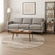 8' Beige Ivory And Brown Abstract Distressed Round Rug