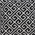20" X 7" X 20" Cool Transitional Black And White Pillow Cover With Poly Insert