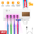 Wall Mounted Toothbrush Sanitizer Holder IR Induction UV Sanitization Rack 