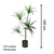 Realistic Artificial Dracaena, Rubberised Silk Cloth + Iron Wire
