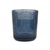 Private Label Candles Blue Floral Cut Pattern Gold Lids