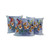 Set of Three Yellow Bird Indoor Outdoor Throw Pillow