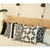 18" Black and White Striped Throw Pillow Cover