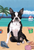 Poodle Black - Hippie Hound Studios Welcome  House and Garden Flags