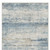 5' X 7' Blue Red And Gray Abstract Washable Area Rug