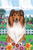 Collie - Tomoyo Pitcher Spring Garden Flag