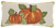 12" X 24" White Orange And Green Blown Seam Polyester Thanksgiving Pumpkin Lumbar Pillow