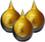 Gold and Black Tea-Light Candle Holders