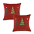 Christmas Tree Trio Pillowcase