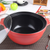 Ceramic Casserole Stew Cooking Pot with Glass Lid