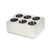 Stainless Steel Commercial Conical Utensils Cutlery Holder with  Holes
