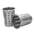 Stainless Steel Commercial Conical Utensils Cutlery Holder with  Holes